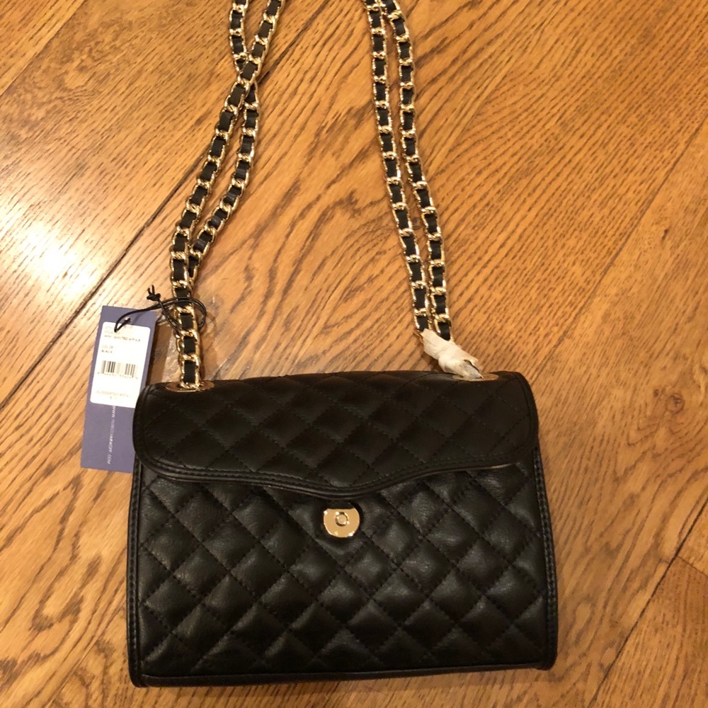 NWT Rebecca Minkoff Mini Quilted Affair, Black